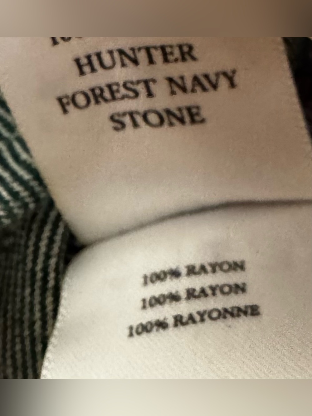 Rails Hunter Green Navy and Orange Plaid Button-Down Shirt - Size M NWT - Picture 6 of 6